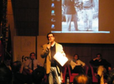 Julio Poblete, arquitecto y asesor del candidato presidencial por la UDI, Pablo Longueira