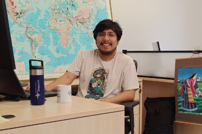Javier Ojeda destacó la rutina de trabajo y la dinámica presente en el Departamento de Ciencias de la Tierra de la Universidad de California Berkeley.