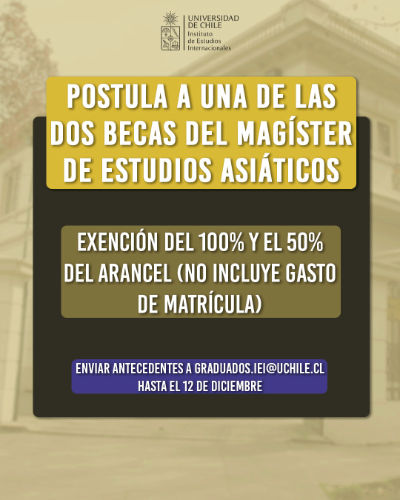 Becas Magister Asia