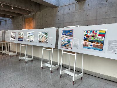 La exposición fue presentada en el Centro Cultural La Moneda.