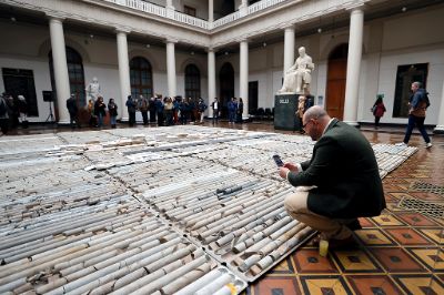 Los testigos geológicos expresan el intercambio de los dolores frente al horror de las víctimas.