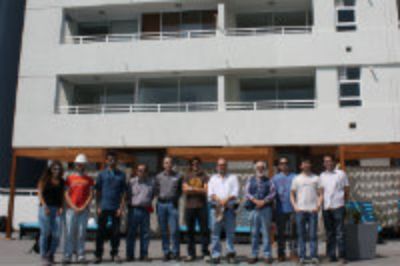 Equipo de académicos del DIC que viajó a Iquique.