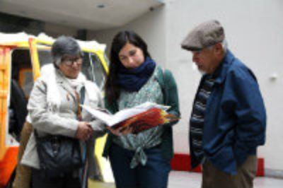 La presentación del libro se llevó a cabo en el Centro Cultural Palacio La Moneda.