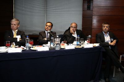 Andrés Salgado (CDEC-SIC), Enzo Quezada (E-CL), José Venegas (ENDESA)  y Andrés Alonso (ENAP).