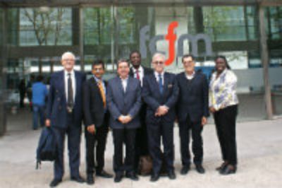 Delegación de la University of Johannesburg visitó la FCFM el 7 de abril de 2015.