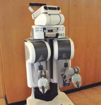 Robot PR2 con el que académicos de la FCFM realizan investigación sobre interacción entre humanos y robots