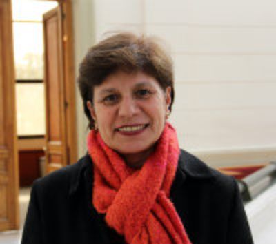 Carmen Gloria Espinosa orientadora del Liceo Laura Vicuña. 