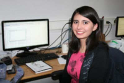 Maritza Soto, estudiante del Doctorado en Ciencias mención Astronomía de la Universidad de Chile.