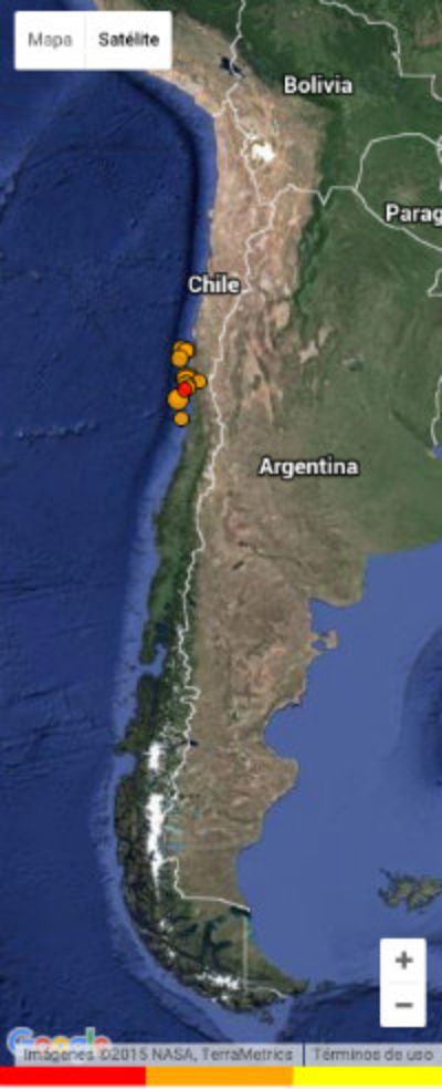 Investigadores de la U. de Chile están realizando un levantamiento de información entre  La Serena y Los Vilos.