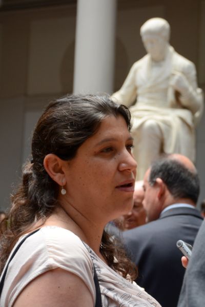 Prof. Viviana Meruane Naranjo del Departamento de Ingeniería Mecánica de la FCFM.