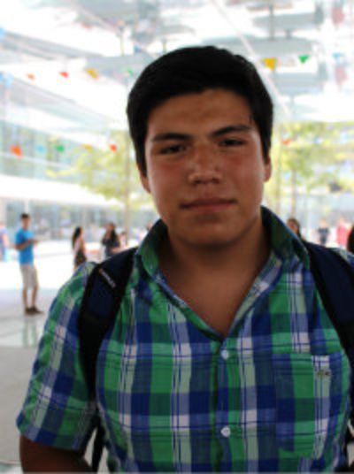 Benjamín Arredondo es estudiante de segundo año del Colegio Mistral y vive en la comuna de Las Cabras.