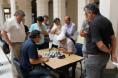 Con gran entusiasmo e interés los jugadores estuvieron siguiendo cada ronda del torneo de ajedrez "República de Beauchef"