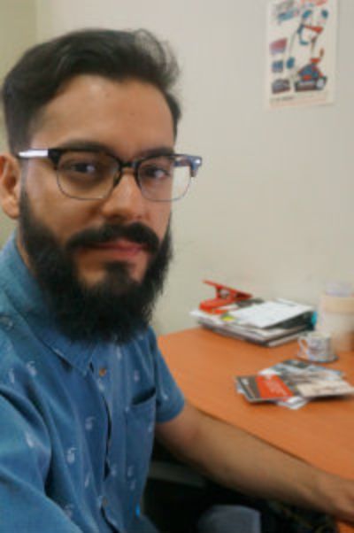 Felipe Navarro, investigador del Laboratorio Avanzado de Supercómputo Geoestadístico. 