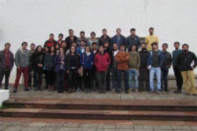 En la V Escuela de Invierno participaron más de 35 estudiantes de universidades chilenas y extranjeras, y tres académicos de la FCFM.