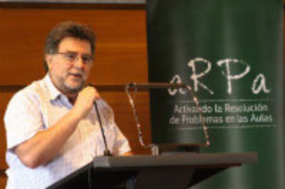 El investigador del CMM, Prof. Patricio Felmer.