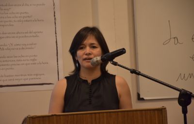 La directora de la Escuela de Ingeniería y Ciencias, Prof. Luisa Pinto.