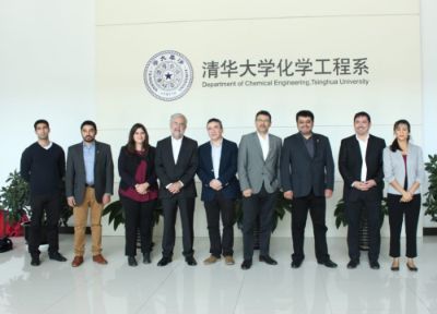 Visita al Departamento de Ingeniería Química de la Universidad de Tsinghua.