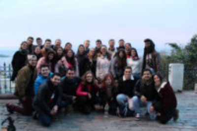 Visita de los estudiantes a Valparaíso.