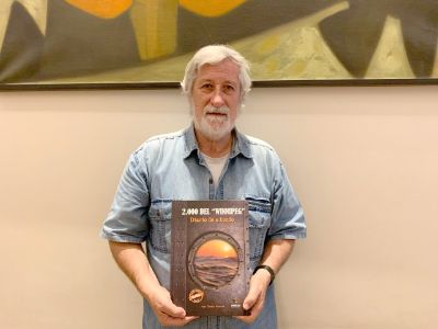 El investigador Josu Chueca Intxusta escribió "2000 del Winnipeg. Diario de a bordo", libro en el que se inspira la exposición artística de Cecilia Zabaleta “Diario de a bordo. Cartografía interior”.