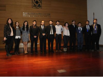El equipo organizador del 2do Congreso Chileno de Estudiantes de Medicina (COCEM) 