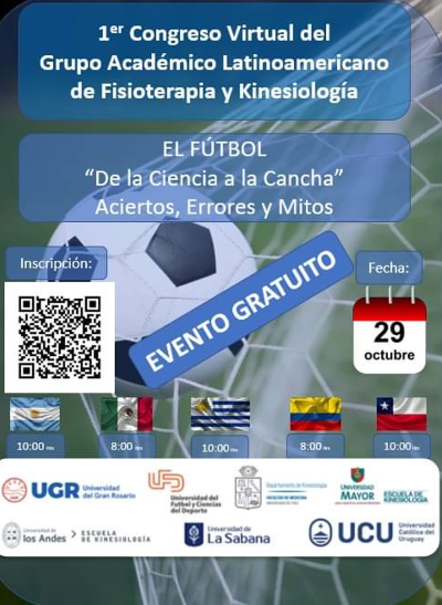 Primer Congreso Virtual del Grupo Académico Latinoamericano de Fisioterapia y Kinesiología