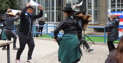 La comunidad del Campus Norte se unió a los bailes tradicionales de fiestas patrias. 