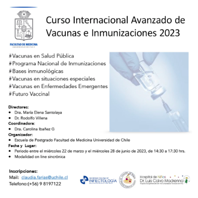 V Curso Internacional Avanzado de Vacunas e Inmunizaciones