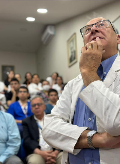 Doctor Marcelo Wolff, Profesor Emérito de la Universidad de Chile