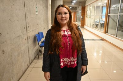 Nara Vargas, trabajadora social de Bienestar del Personal de la Universidad de Chile.