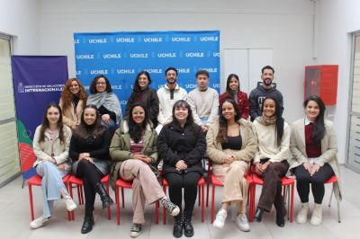 14 estudiantes de la Universidad de Sao Paulo visitaron la UChile durante todo julio y recorrieron los distintos campus de la Universidad donde asistieron a charlas y clases, y además realizaron visitas museos y lugares históricos en Santiago y alrededores.