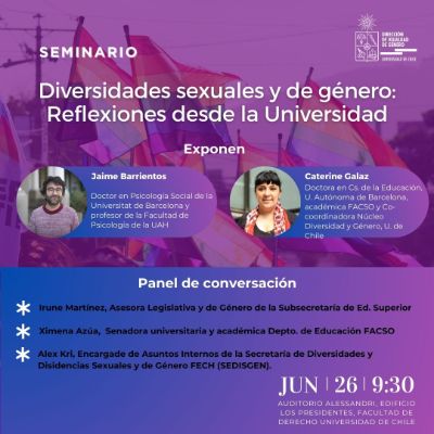 Seminario Diversidades sexuales y de género: reflexiones desde la Universidad