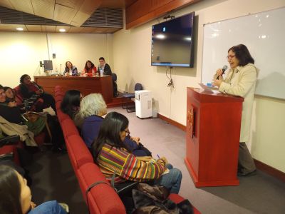 Carmen Andrade, directora de Igualdad de Género de la Universidad de Chile