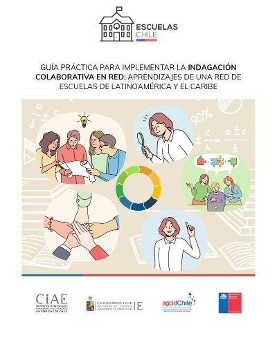 Basada en la experiencia de la red virtual de Escuelas Chile, la guía pone a disposición una adaptación de la metodología de Indagación Colaborativa en Red, la cual ha sido probada desde 2018.
