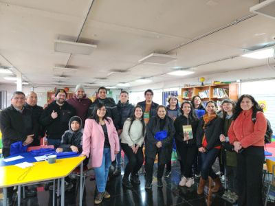 Las y los docente del liceo participaron en un taller reflexivo con respecto a sus prácticas pedagógicas vinculadas al abordaje de la inclusión y del trabajo colaborativo.