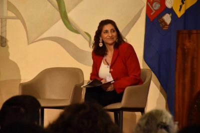 Leyla Hauva, jefa de Desarrollo Comunitarios de la Universidad de Chile y parte del panel de cierre de Síntesis y Desafíos Futuros.