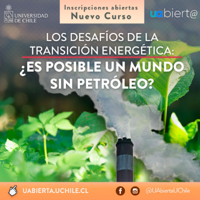 El curso “Los desafíos de la transición energética ¿Es posible un mundo sin petróleo?” es la nueva oferta de la plataforma UABIERTA.