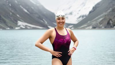 Bárbara Hernández empezó a nadar desde pequeña en la piscina escolar de la Universidad de Chile.