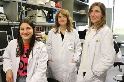 Sujey Palma, Mònica Mir y Anna Lagunas son las profesionales de Instituto de Bioingeniería de Cataluña que lideran el proyecto. 