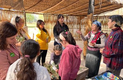 La Facultad de Ciencias Veterinarias y Pecuarias (FAVET) de la Universidad de Chile participó en un encuentro con la Asociación Taiñ Adkimn para conocer más sobre la cultura mapuche.