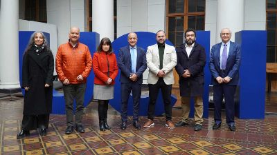 Las autoridades del Centro Médico Hadassah visitaron la Casa Central de la Universidad de Chile.
