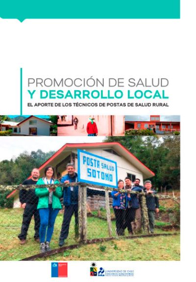 Judith Salinas, del Instituto de Nutrición y Tecnología de los Alimentos, y Lorena Coronado, de la Facultad de Medicina de la Universidad de Chile, presentaron un libro Promoción de salud y desarrollo local