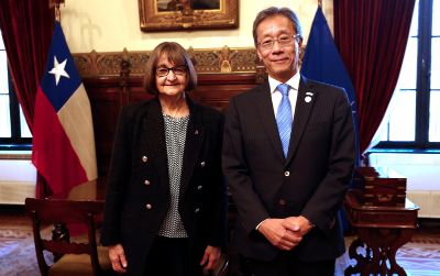 "El encuentro con el rector Fujii fue muy valioso, pues la Universidad de Tokio es una gran institución, con la cual hemos sostenido una relación permanente y fructífera a través de los Foros Chile-Japón", dijo la Rectora Devés.