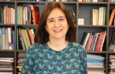 Carmen Sotomayor, Directora del Instituto de Estudios Avanzados en Educación (IE) y académica de la Facultad de Filosofía y Humanidades.