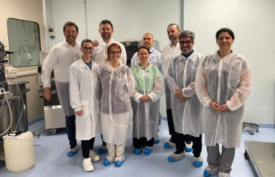 En materia de biotecnología, la comitiva UCH visitó los laboratorios IBI, Menarini Biotech, Reithera y Takis en Roma.
