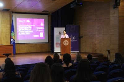 La jornada contó con la presencia de Antonia Orellana, Ministra de la Mujer y Equidad de Género