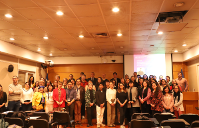 Con más de 70 académicos/as y estudiantes participantes, la actividad se destacó por ser un espacio de reflexión sobre la internacionalización del currículum