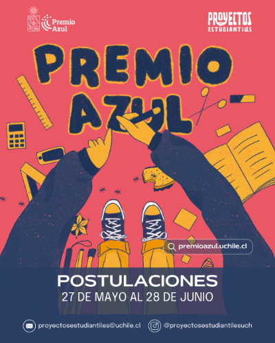 Afiche Premio Azul 2024 - 2025