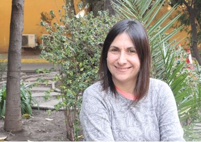 Tania Báez, coordinadora de la Unidad Artística de la Dirección de Bienestar Estudiantil.
