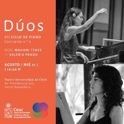 VII Ciclo de Piano - Concierto N° 3 - Teatro Universidad de Chile