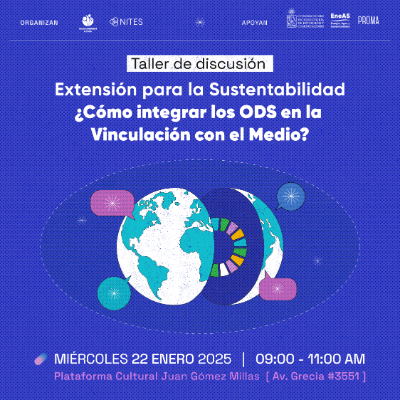 Afiche Taller de Discusión ODS y Extensión